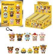 Rilakkuma 3D Foam Bag Clip Display Case of 24
