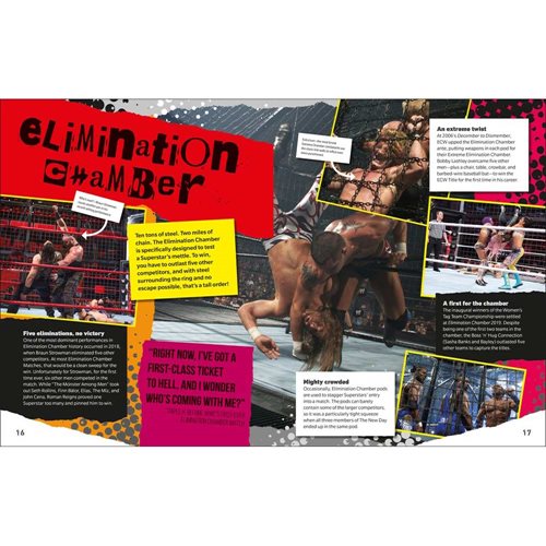 WWE Beyond Extreme: Ferocious WWE Battles, Shocking Stunts, No Hold Barred Paperback Book