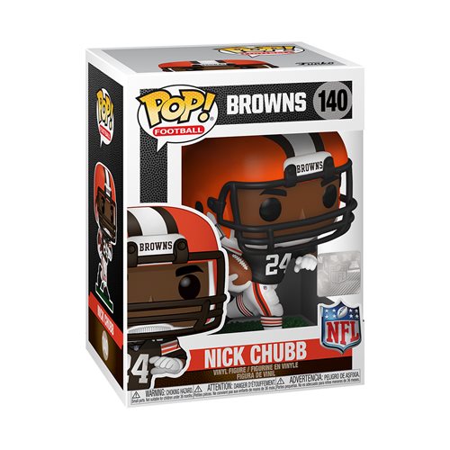NFL Cleveland Browns Nick Chubb Pop! Vinyl Figure