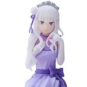 Re:Zero - Starting Life in Another World: Lost in Memories Emilia Dressed-Up Party Premium Perching Statue