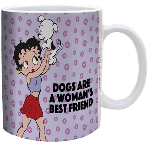 Betty Boop Dogs are a Woman's Best Friend 11 oz. Mug