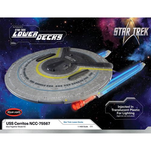 Star Trek Lower Decks U.S.S. Cerritos 1:1400 Scale Model Kit