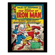 Tales of Suspense Iron-Man and Captain America Marvel Comic Book Cover Stretched Canvas Print