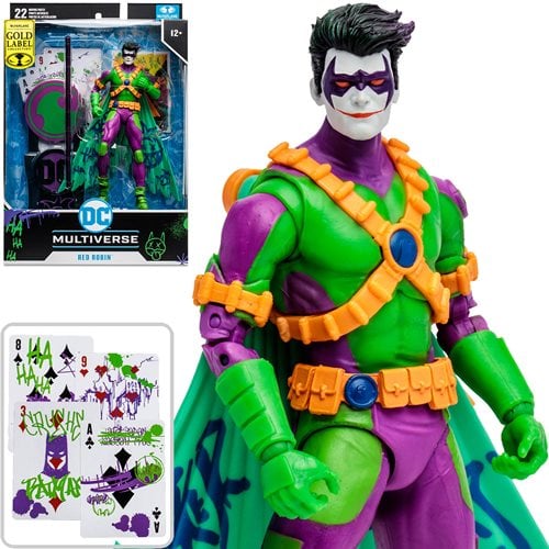DC Multiverse Red Robin Jokerized Gold Label 7-Inch Scale Action Figure - Exclusive