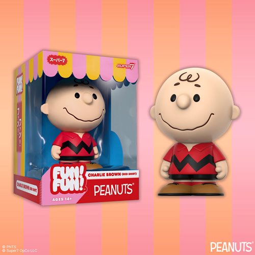 Peanuts Charlie Brown (Red Shirt) FUN! FUN! Vinyl Figure