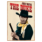 John Wayne Duke Tin Sign