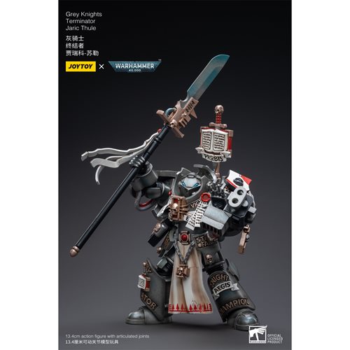 Joy Toy Warhammer 40,000 Grey Knights Terminator Jaric Thule 1:18 Scale Action Figure