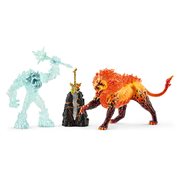 Eldrador Frost Monster vs. Fire Lion Collectible Figure Set