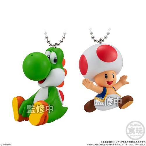Super Mario Bros. Mascot Charm Collection Key Chain Case of 10