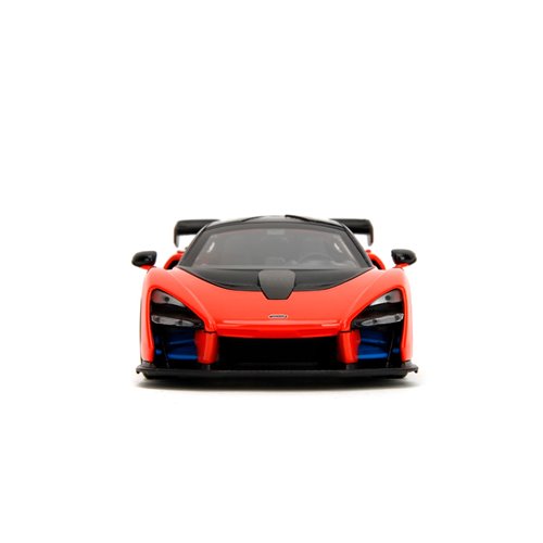 Fast and Furious Fast X McLaren Senna Orange and Black 1:24 Scale Die-Cast Metal Vehicle