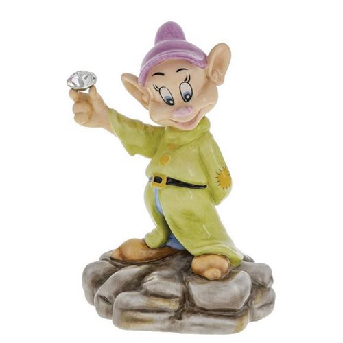 Disney English Ladies Snow White Dopey Diamond Mine Statue
