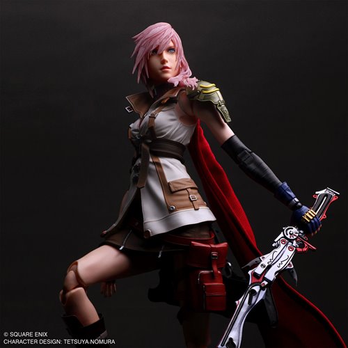 Final Fantasy XIII Lightening Play Arts Shin Action Figure