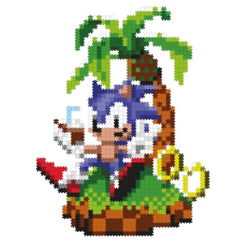 Sonic the Hedgehog Chillin' Sonic Jixelz Remix 1,200-Piece Puzzle
