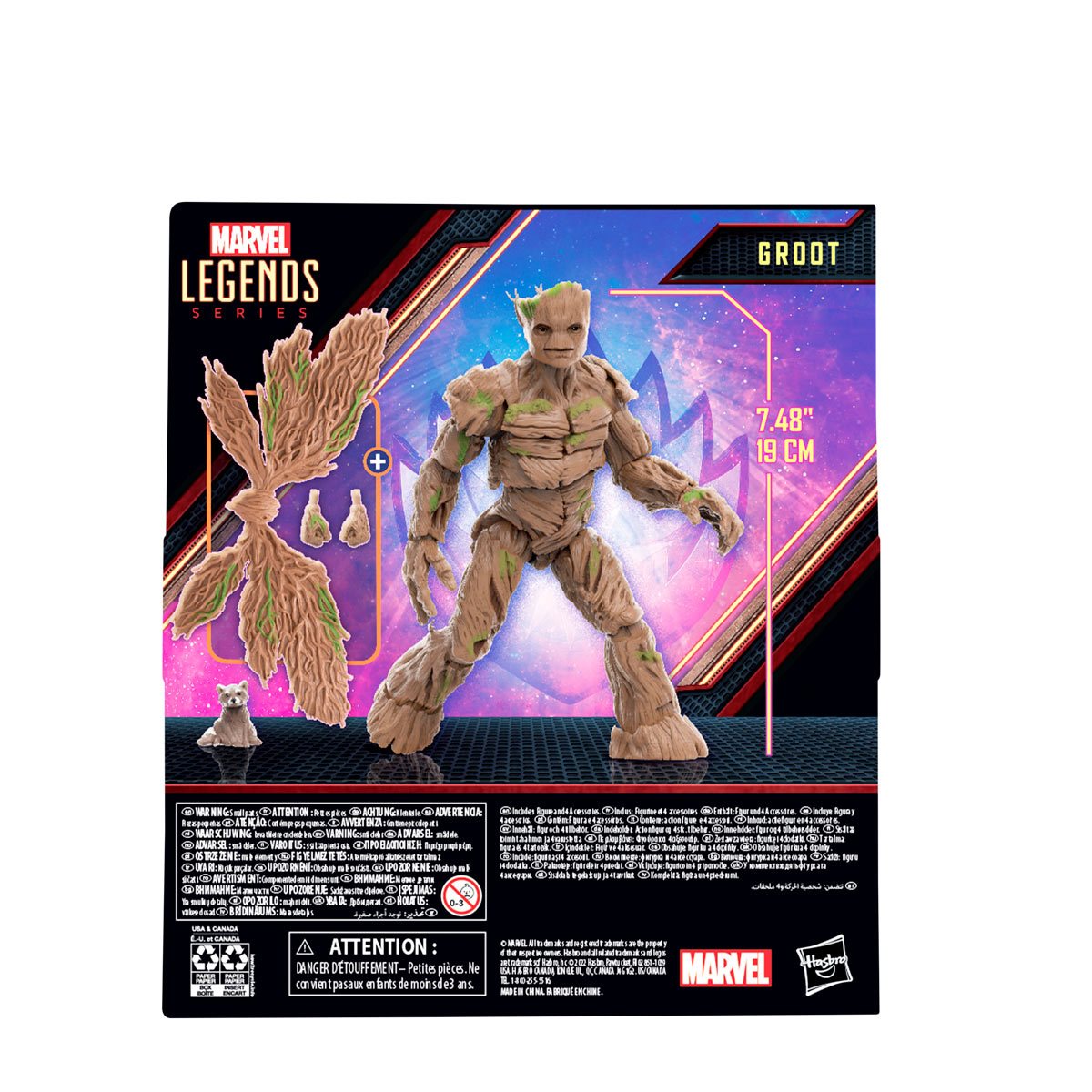 Marvel Legends Series Groot Action Figures (6”) - Marvel