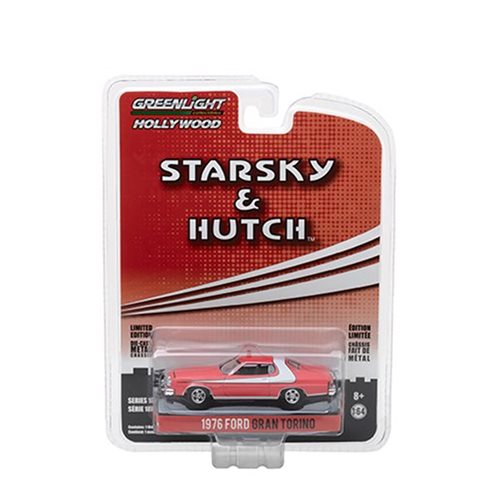 Starsky and Hutch (TV Series) 1976 Ford Gran Torino 1:64 Scale Die-Cast Metal Vehicle