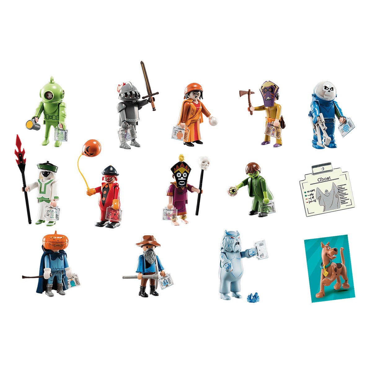 Tablet Klacht patroon Playmobil 70288 Scooby-Doo Mystery Figures Series 1 6-Pack