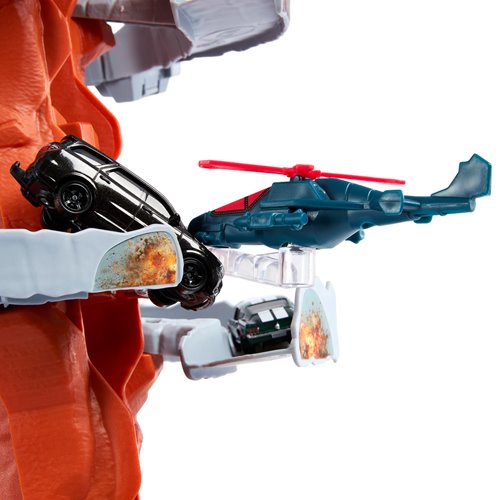 Matchbox The Movie Mountain Helicopter Escape Playset