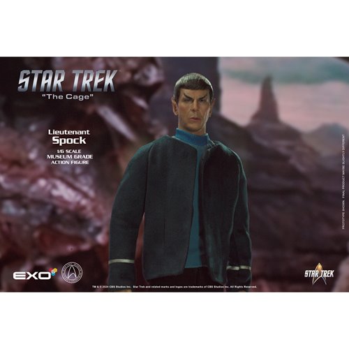 Star Trek: The Original Series The Cage Lieutenant Spock 1:6 Scale Action Figure