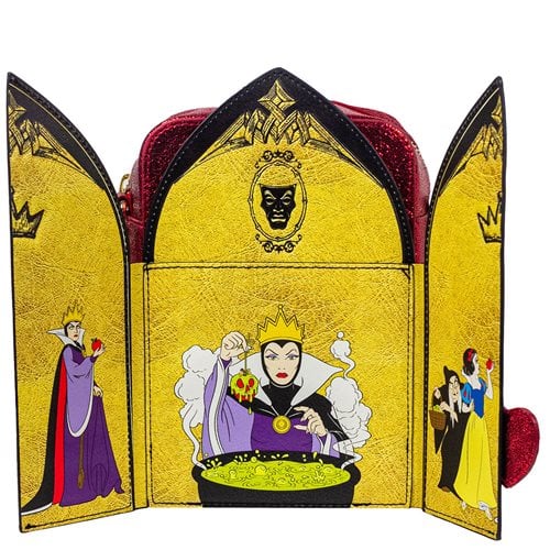 Snow White Evil Queen Triptych Crossbody Purse