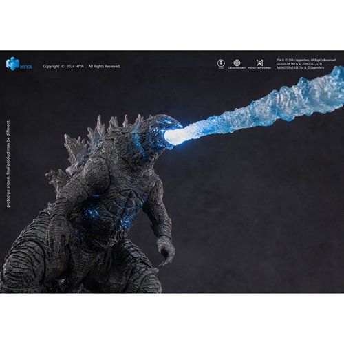 Godzilla vs. Kong 2021 Heat Ray Godzilla Exquisite Basic Series Light-Up Action Figure - Previews Ex