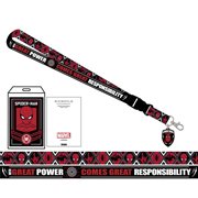 Spider-Man Power and Responsibility Lanyard