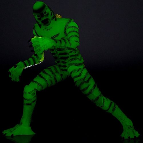 Creature from the Black Lagoon and TMNT Glow-in-the-Dark Mutagen Man Action Figure Set - Entertainment Earth Exclusive