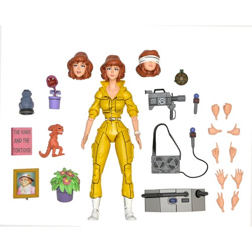 Teenage Mutant Ninja Turtles (1987 Cartoon) Ultimate April O'Neil 7-Inch Scale Action Figure