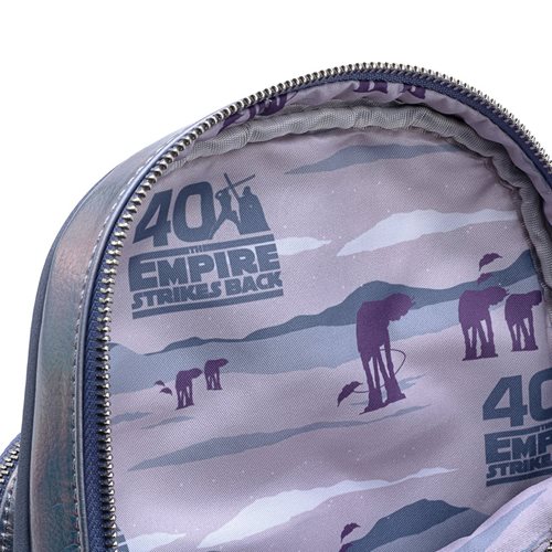 Star Wars The Empire Strikes Back 40th Anniversary Hoth Iridescent Mini-Backpack