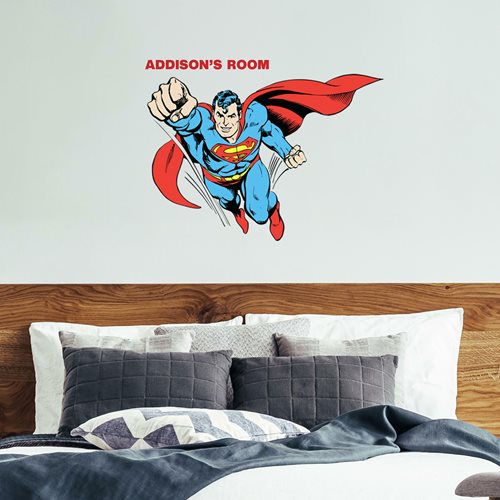 Superman Classic Peel and Stick Giant Wall Decals