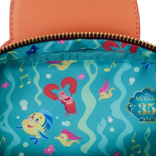 The Little Mermaid 35th Anniversary Sebastian Crossbuddies Bag