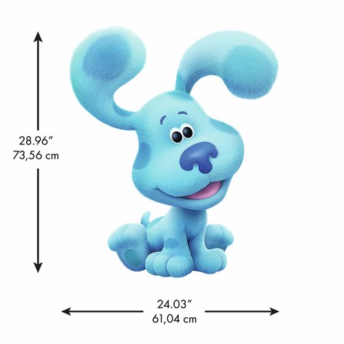 Blue's Clues Peel and Stick Giant Wall Decals