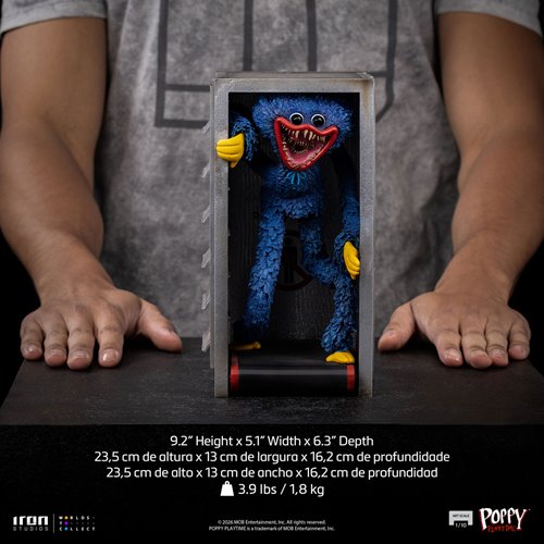 Poppy Playtime Huggy Wuggy 1:10 Art Scale Limited Edition Statue