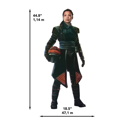 Star Wars: The Book of Boba Fett Fennec Shand Peel and Stick Giant Wall Decals