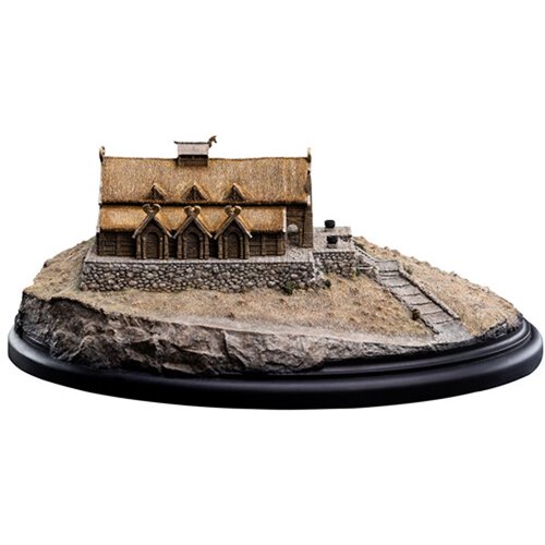 The Lord of the Rings The Golden Hall of Edoras Environment Statue