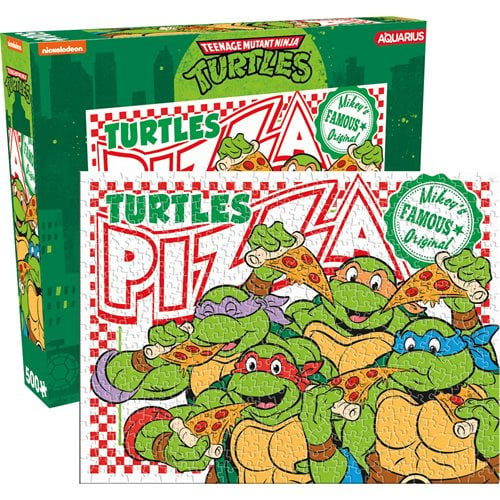 Teenage Mutant Ninja Turtles Pizza 500-Piece Puzzle