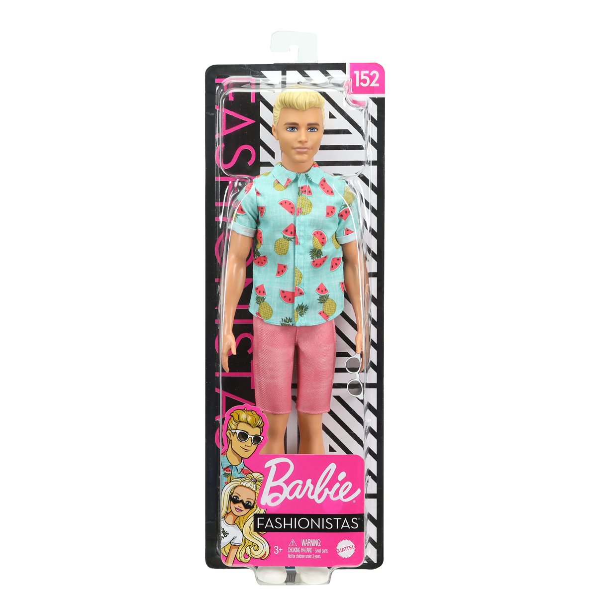 Barbie Ken Doll #152 with Sculpted Hair