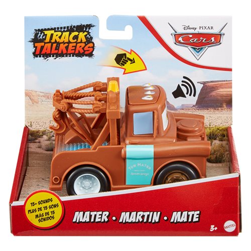 Cars Track Talkers Vehicle 2022 Mix 1 Case of 4