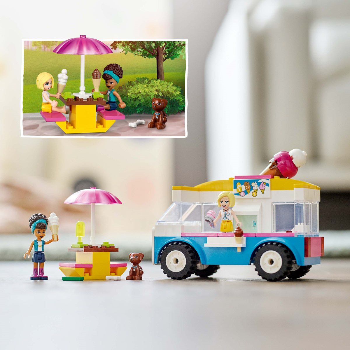 Ice-Cream LEGO - Earth Friends Entertainment 41715 Truck