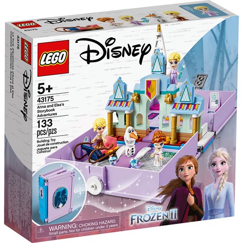 LEGO 43175 Disney Princess Anna and Elsa's Storybook Adventures