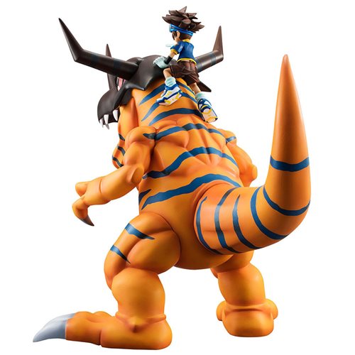 Digimon Adventure Greymon and Taichi Yagami G.E.M. Series Statue - ReRun