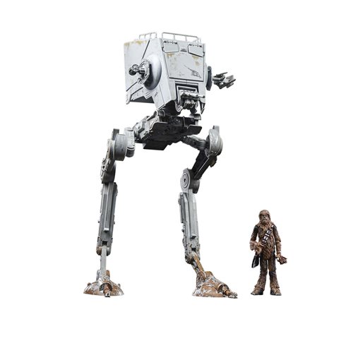 Star Wars The Vintage Collection AT-ST and Chewbacca Action Figure
