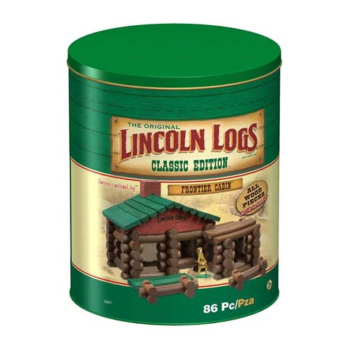 Lincoln Logs Classic Edition Frontier Cabin Building Set
