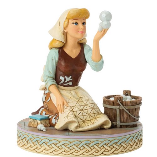 Disney Traditions Cinderella Bubbles Statue