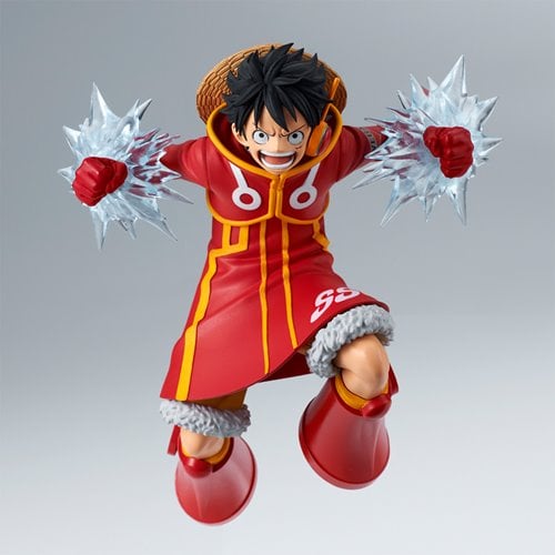 One Piece Monkey D. Luffy Egghead Battle Record Collection Statue