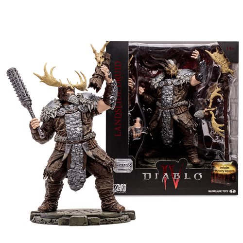 Diablo IV Wave 1 Landslide Druid Common 1:12 Scale Posed Figure