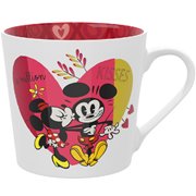 Mickey and Minnie Mouse A Million Kisses 15 oz. Ceramic Mug