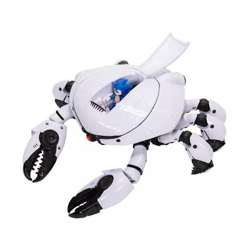 Sonic the Hedgehog 3 Movie Crab Mech Playset with 2 1/2-Inch Sonic Action Figure