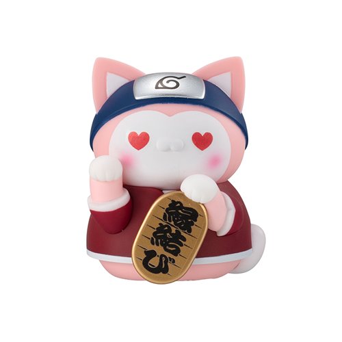 Naruto Nyaruto! Beckoning Cat Fortune One More Time! Mega Cat Project Mini-Figure Case of 6