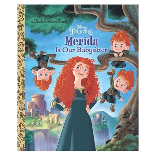 Disney Pixar Brave Merida Is Our Babysitter Disney Princess Little Golden Book