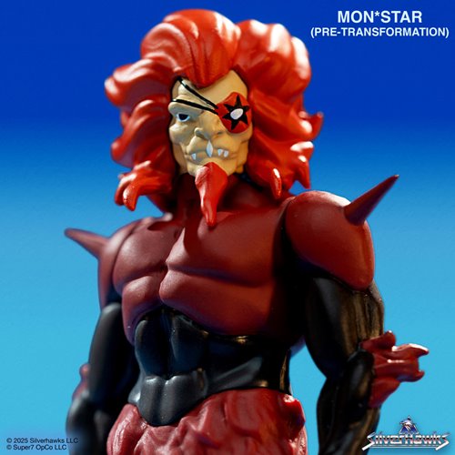 SilverHawks Mon*Star (Pre-Transformation) 3 3/4-Inch ReAction Figure